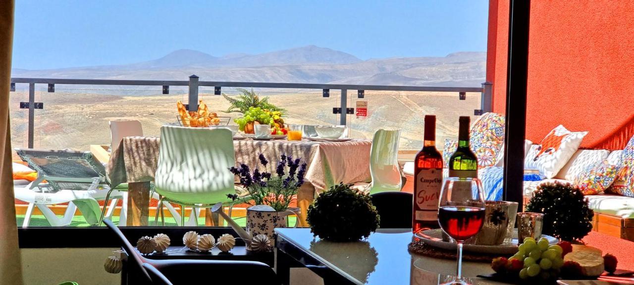 Ferienhaus Casa Caleta - Caleta Fuste - Meerblick - Pool - Glasfaserinternet カレタ・デ・フステ エクステリア 写真
